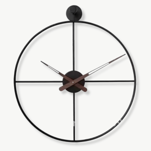 horloge sur mur