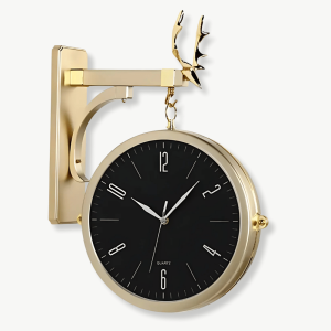 horloge double face
