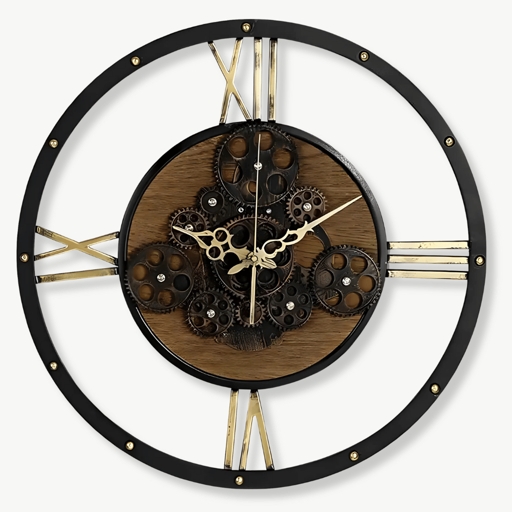 Horloge Murale Engrenages