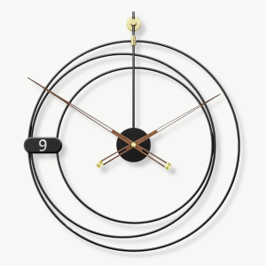 horloge murale géométrique moderne