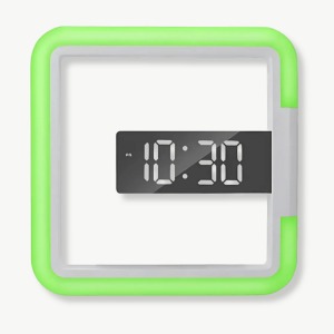 horloge murale lumineuse