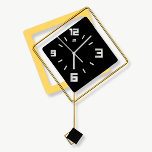 horloge murale moderne 3D