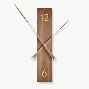 Horloge Murale Moderne Bois Massif