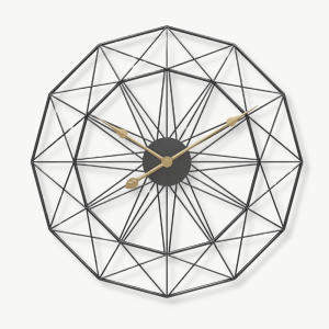 Horloge Murale Nordique en Métal