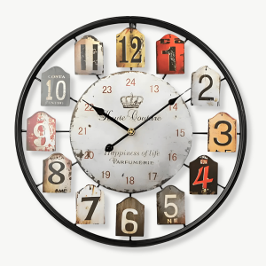 horloge murale vintage