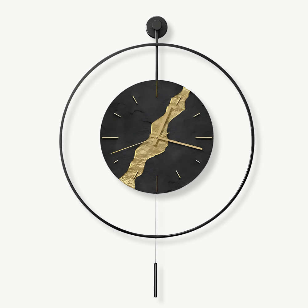 Pendule Design Kintsugi