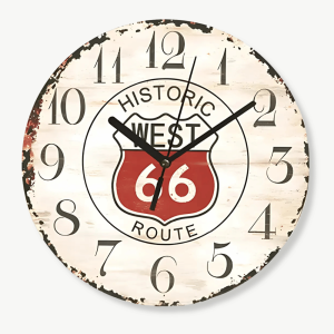 Horloge Murale Route 66