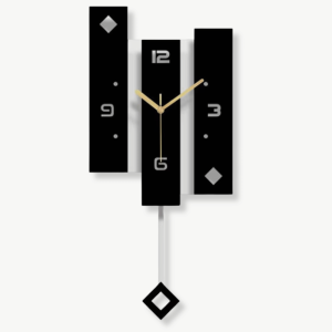 horloge murale a pendule