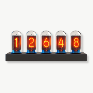 Horloge Nixie LED élégante