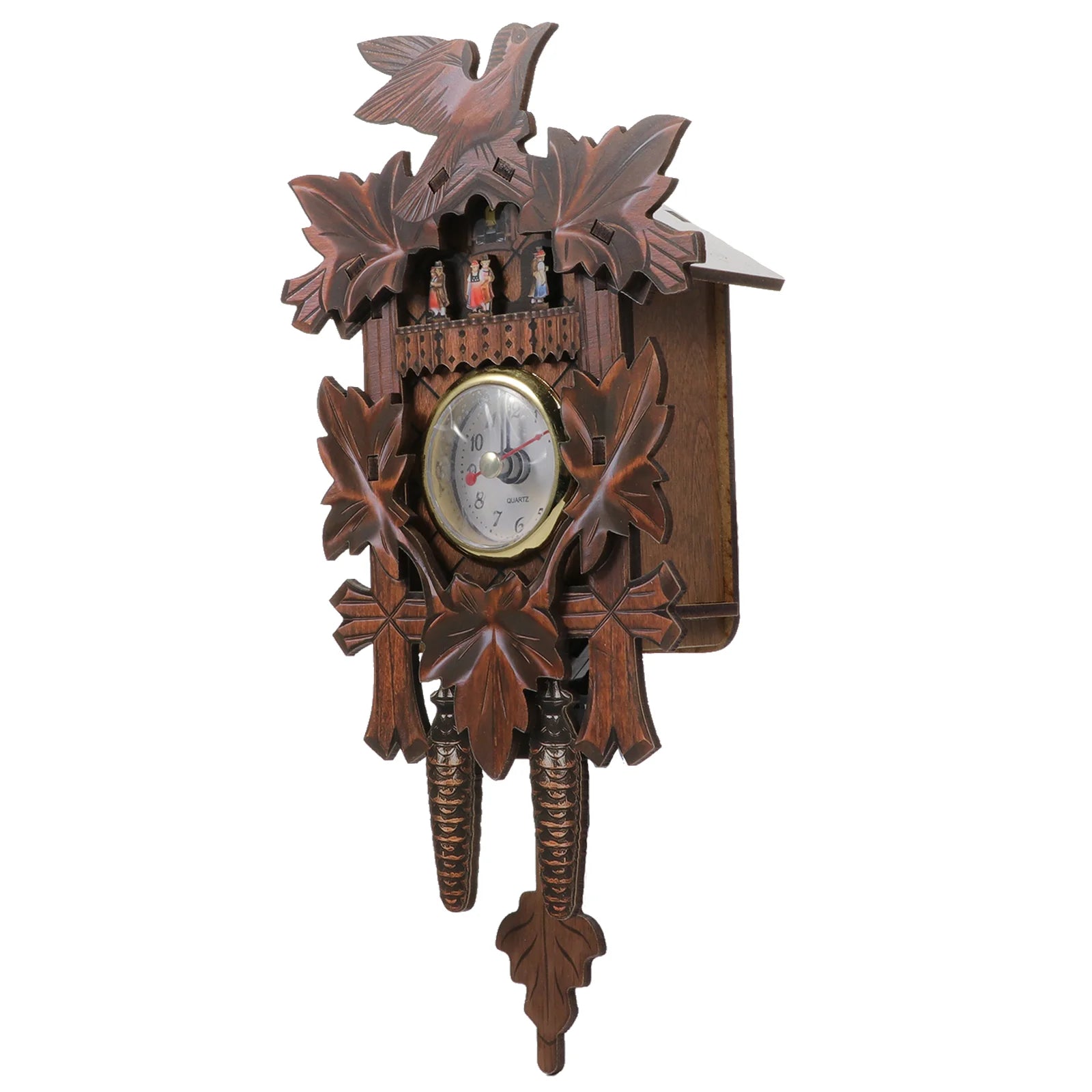 horloge murale en bois