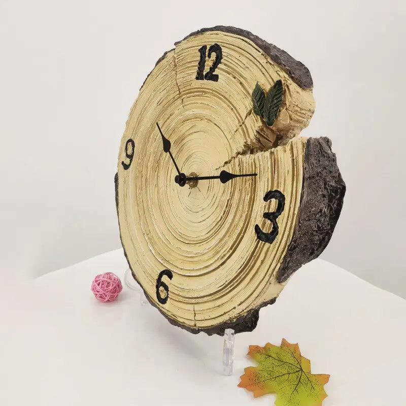 Horloge Murale Bûche