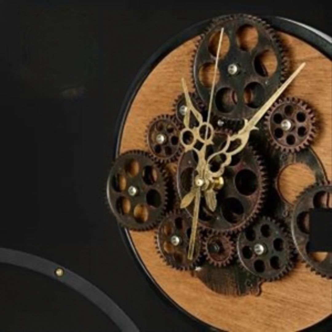 horloge détails engrenage