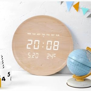 horloge murale LED