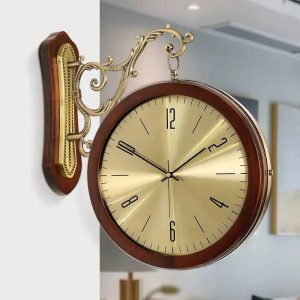 horloge double face rétro