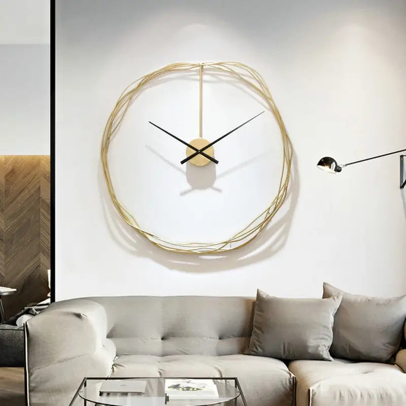 Horloge silencieuse et stylée