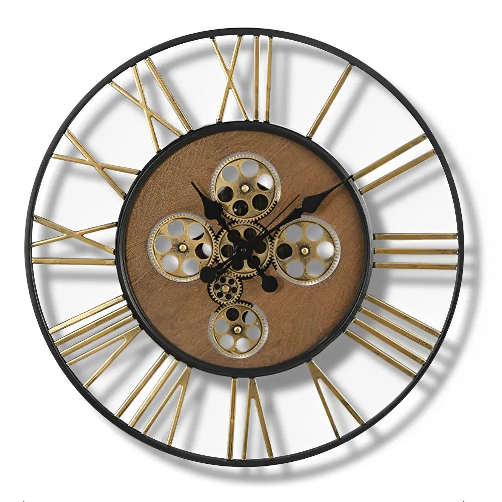 horloge avec engrenages