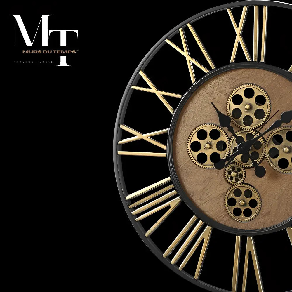 horloge steampunk métal