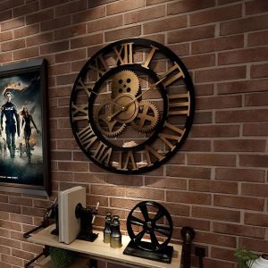 Horloge à engrenages steampunk