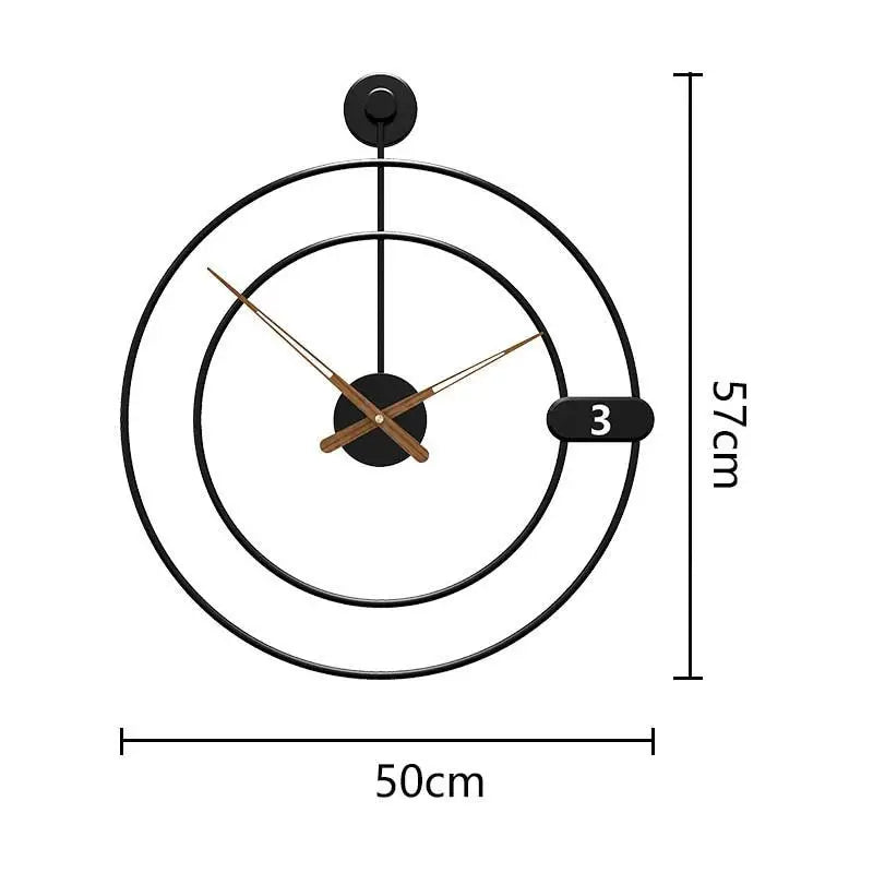 Mécanisme silencieux Horloge Murale