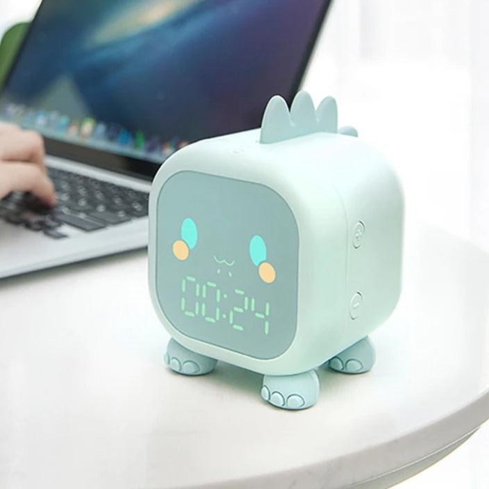 réveil pédagogique dinosaure