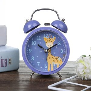 réveil enfant girafe
