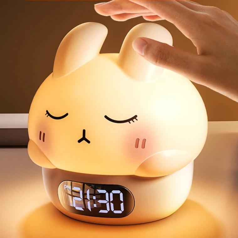 réveil lapin enfant