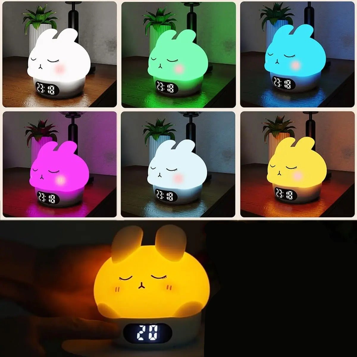 réveil au design lapin