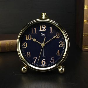 réveil luxe en métal