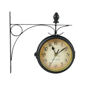 Horloge de Gare Double Face Ancienne